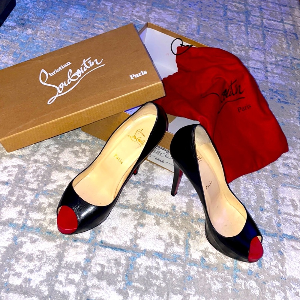 CHRISTIAN LOUBOUTIN VERY PRIVE heels. 120mm Heel. - Picture 3 of 5